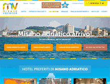 Tablet Screenshot of misanovacanze.com